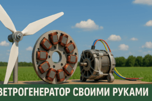 Солнечные панели, ветрогенератор, теплица и дом — альтернативная энергетика своими руками для фермеров и дачников